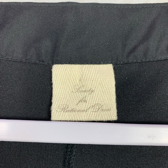 Society For Rational Dress Silk Black Belt Romper - Picture 7 of 8